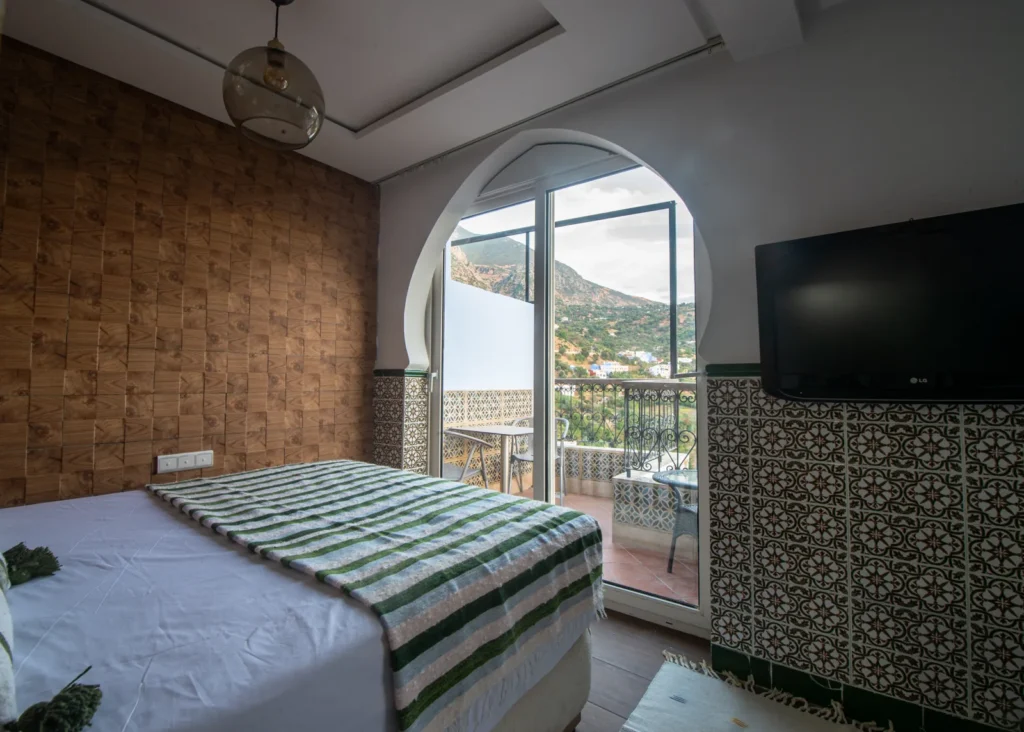 Jamila · Suite interior and terrace doorway
